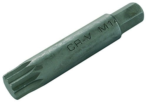 Bgs Technic - Bit Länge 75 mm Antrieb Außensechskant 10 mm (3/8') Innenvielzahn (für xzn) M14