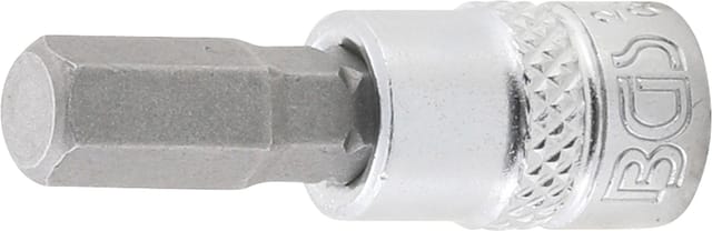 Bit-Einsatz Antrieb Innenvierkant 6,3 mm (1/4') Innensechskant 9/32'