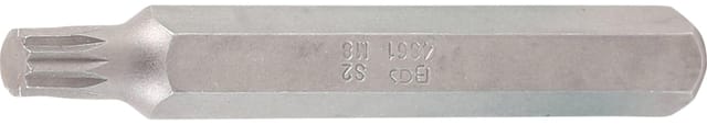 Bgs Technic - Bit Länge 75 mm Antrieb Außensechskant 10 mm (3/8') Innenvielzahn (für xzn) M8