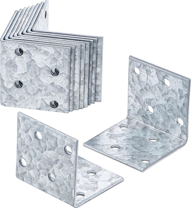Winkelverbinder 40 x 40 x 40 mm 10-tlg.