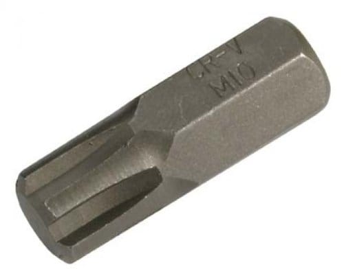 Bgs Technic - Bit Länge 30 mm Antrieb Außensechskant 10 mm (3/8') Keil-Profil (für ribe) M10
