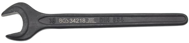 Einmaulschlüssel din 894 sw 18 mm