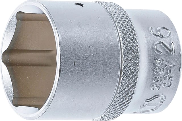 Bgs Technic - Steckschlüssel-Einsatz Sechskant Antrieb Innenvierkant 12,5 mm (1/2') sw 26 mm