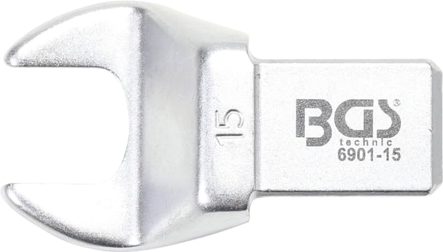 Bgs Technic - Einsteck-Maulschlüssel 15 mm Aufnahme 14 x 18 mm