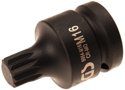 Bgs Technic - Kraft-Bit-Einsatz Länge 55 mm Antrieb Innenvierkant 20 mm (3/4') Innenvielzahn (für xzn) M16