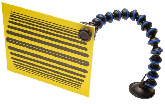 BGS Fixierschild für Smart Repair / Dellenspiegel gelb - 865-4