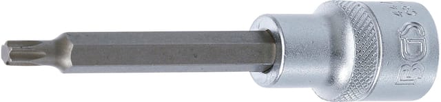 Bgs Technic - Bit-Einsatz Länge 100 mm Antrieb Innenvierkant 12,5 mm (1/2') T-Profil (für Torx) T30