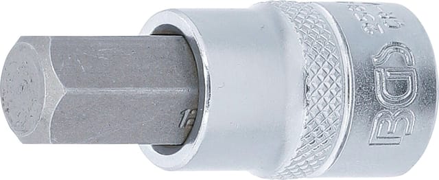 Bit-Einsatz Antrieb Innenvierkant 10 mm (3/8') Innensechskant 12 mm