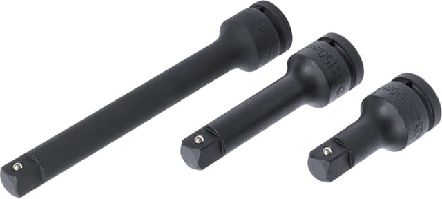 Kraft-Verlängerungs-Satz Außen-/Innenvierkant 20 mm (3/4') 3-tlg.