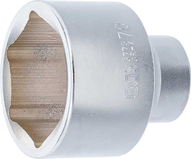 Bgs Technic - Steckschlüssel-Einsatz Sechskant Antrieb Innenvierkant 25 mm (1') sw 70 mm