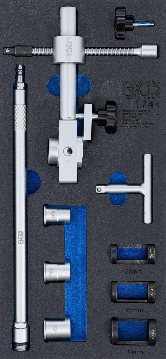 Druckluft-Ventilfederspanner-Satz 15-tlg.