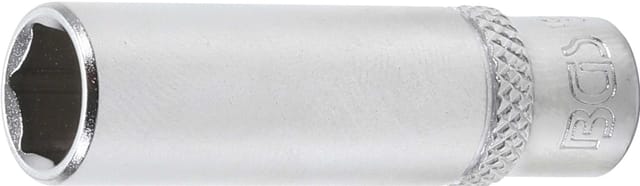 Bgs Technic - Steckschlüssel-Einsatz Sechskant, tief Antrieb Innenvierkant 6,3 mm (1/4') sw 3/8'