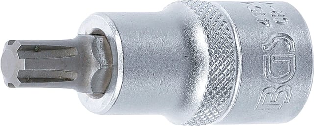 Bgs Technic - Bit-Einsatz Antrieb Innenvierkant 12,5 mm (1/2') Keil-Profil (für ribe) M9