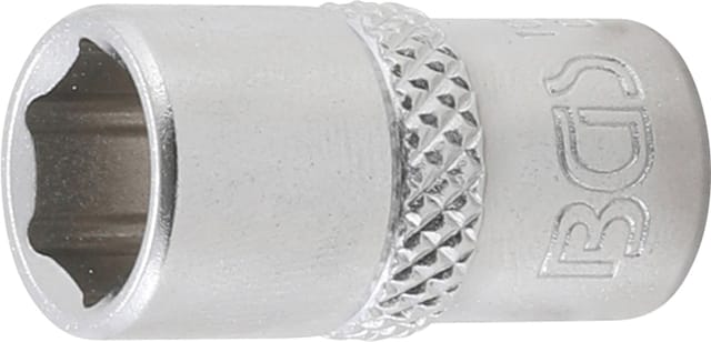 Bgs Technic - Steckschlüssel-Einsatz Sechskant Antrieb Innenvierkant 6,3 mm (1/4') sw 11/32'
