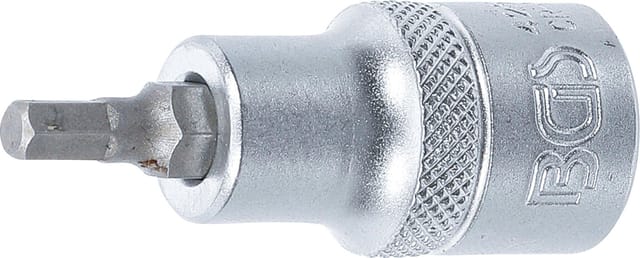 Bit-Einsatz Antrieb Innenvierkant 12,5 mm (1/2') Innensechskant 5 mm