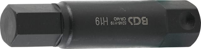 Bgs Technic - Bit Länge 100 mm Antrieb Außensechskant 22 mm Innensechskant 19 mm