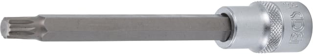 Bgs Technic - Bit-Einsatz Länge 140 mm Antrieb Innenvierkant 12,5 mm (1/2') Innenvielzahn (für xzn) M9