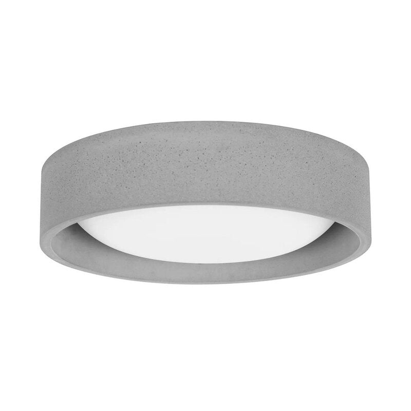 [gebraucht] B-ware Beacon Deckenleuchte Uno Grau Beton Ø 27 Cm Gx53 Dimmbar 21 W Led