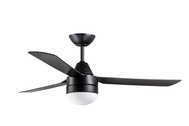 [gebraucht] B-ware Beacon Deckenventilator Megara Schwarz 122cm Leise Ventilator Mit Licht 78w