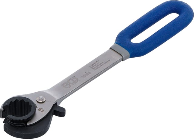Bgs Technic - Ratschen-Ringschlüssel, offen sw 15 mm