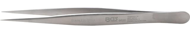 Edelstahl-Spitzpinzette gerade 125 mm