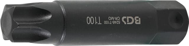 Bgs Technic - Bit Länge 100 mm Antrieb Außensechskant 22 mm T-Profil (für Torx) T100