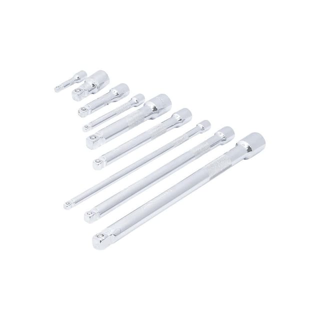 Bgs Technic - Kippverlängerungs-satz 6,3 Mm (1/4') / 10 Mm (3/8') / 12,5 Mm (1/2') 9-tlg.
