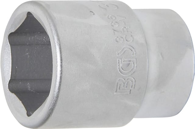 BGS Steckschlüssel-Einsatz Sechskant Antrieb Innenvierkant 25 mm (1") SW 36 mm - 3736