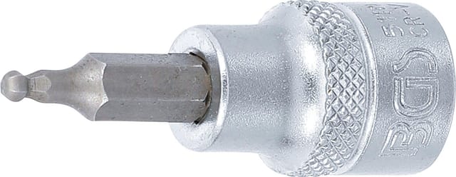 Bgs Technic - Bit-Einsatz Antrieb Innenvierkant 10 mm (3/8') Innensechskant mit Kugelkopf 3 mm