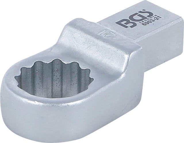 Einsteck-Ringschlüssel 21 mm Aufnahme 14 x 18 mm