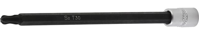 Bgs Technic - Bit-Einsatz Antrieb Innenvierkant 6,3 mm (1/4') T-Profil (für Torx) mit Kugelkopf T30