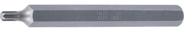 Bgs Technic - Bit Länge 100 mm Antrieb Außensechskant 10 mm (3/8') Keil-Profil (für ribe) M5