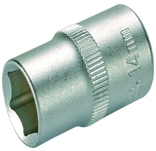 BGS Steckschlüssel-Einsatz Sechskant Antrieb Innenvierkant 10 mm (3/8") SW 14 mm - 10614