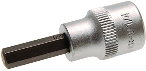Bit-Einsatz Antrieb Innenvierkant 10 mm (3/8') Innensechskant 1/4'