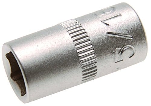 Bgs Technic - Steckschlüssel-Einsatz Sechskant Antrieb Innenvierkant 6,3 mm (1/4') sw 5/16'