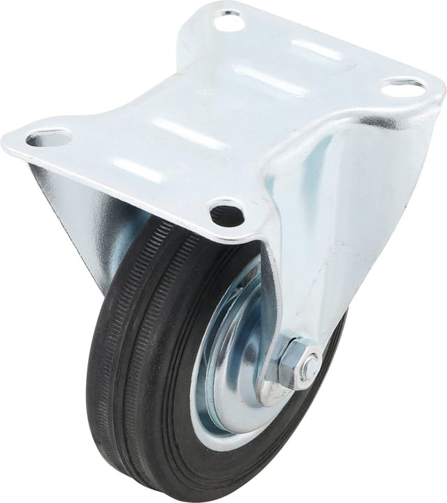 Bockrolle mit Anschraubsockel ø 100 mm