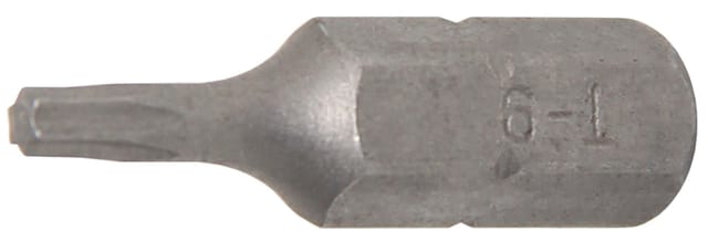 Bit Länge 25 mm Antrieb Außensechskant 6,3 mm (1/4') T-Profil (für Torx) T9