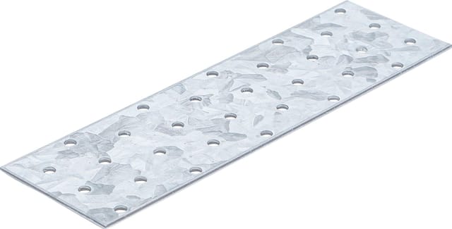 Stahl-Lochplatte 200 x 60 x 2 mm