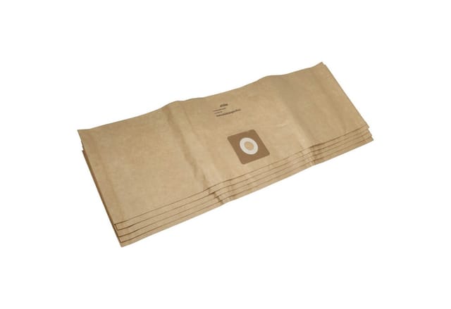 5x Staubsaugerbeutel kompatibel mit Bosch AdvancedVac 20 Staubsauger - Papier, 85,4cm x 26.9cm, braun - Vhbw