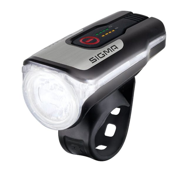 Sigma - Fahrradbeleuchtung Set aura 80 fl / Blaze Set led akkubetrieben Schwarz