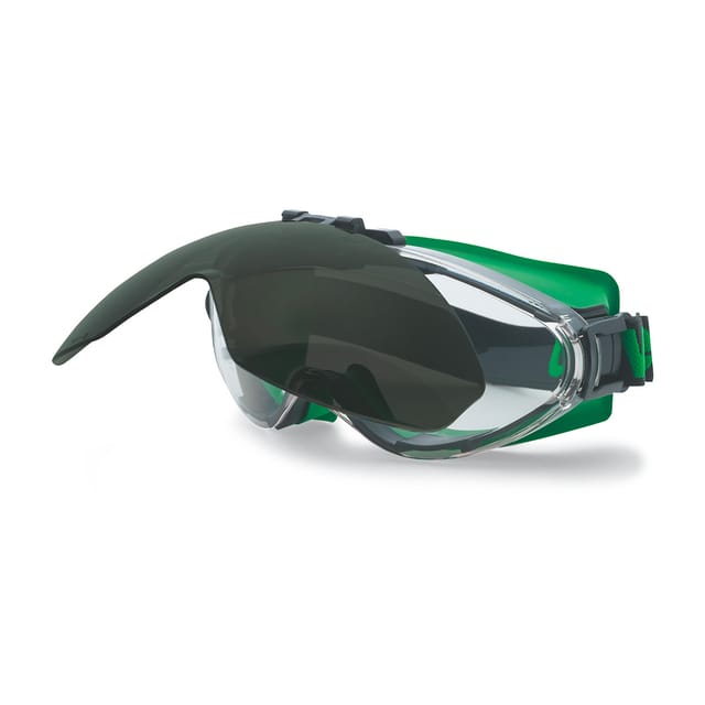 Uvex - Schweißer-Vollsicht-Schutzbrille ultrasonic flip-up, Schutzstufe: 5