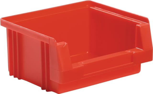 Sichtlagerkasten plk 5 rot