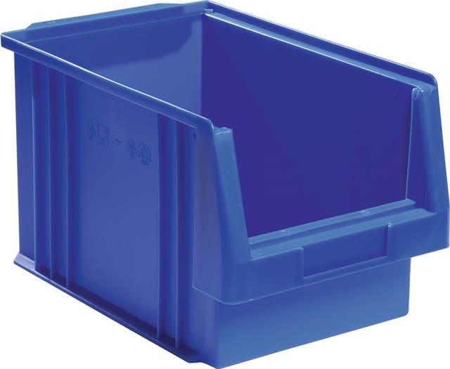 La-ka-pe 01450 02 02 Sichtlagerkasten plk L330xB213xH200mm pp blau