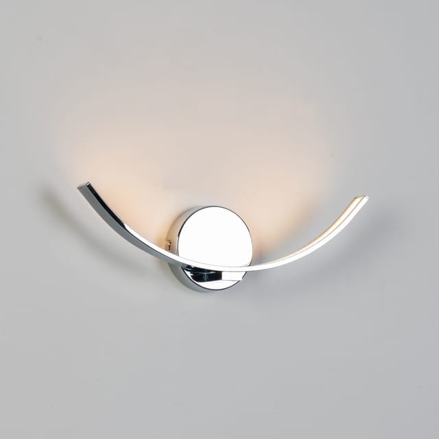 Wandleuchte - led design Chrome Halbkreis (5W) - Film