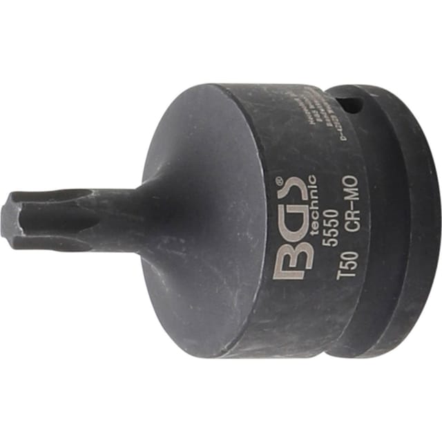 Bgs Technic - bgs Kraft-Bit-Einsatz Antrieb Innenvierkant 20 mm (3/4") T-Profil (für Torx) T50 - 5550