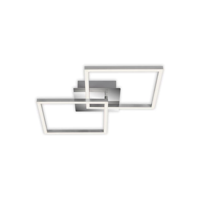 LED Deckenleuchte Dimmbar drehbar 24W silber Metall-Kunststoff Briloner