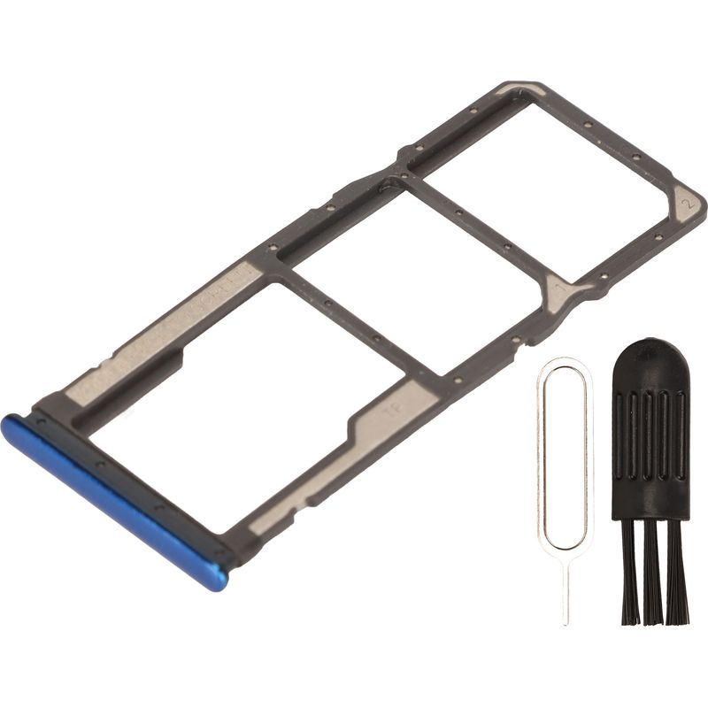 Ersatz-sim-kartensteckplatz, Sim-kartenhalter Für Xiaomi Redmi Note 8, Blaues Handy