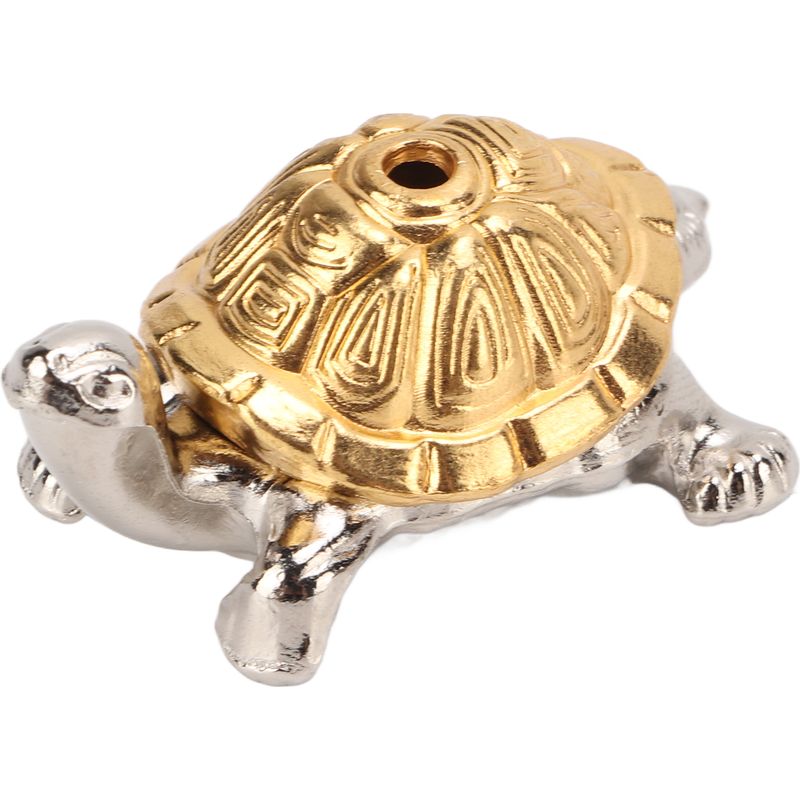Schildkrötenförmiger Räucherstäbchenhalter, Leicht Zu Reinigen, Aus Metall, Für Wohnzimmer, Büro, Meditation.