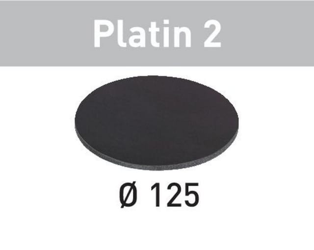 Schleifscheibe Platin 2 stf D125/0 S4000 PL2/15 - 492377 - Festool