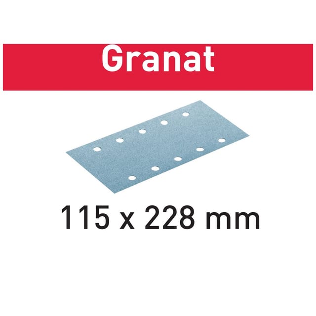 Schleifmittel Granat 115x228 P180 GR/100 - 498949 - Festool